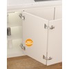 Chibery 2 Pack 165 Degree Soft Close Kitchen Corner Hinges,