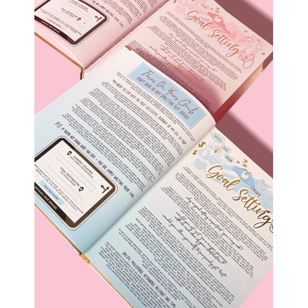 P.Louise Imma Goal Getter Inspirational Diary, Blue