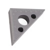 45/90 Degrees Matte Aluminum Alloy Mini Right Angle Ruler Woodworking