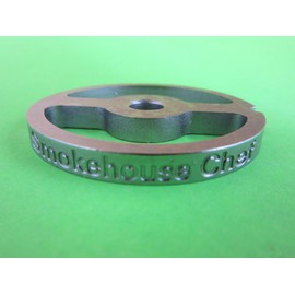#5 Sausage Stuffer plate and knife for Smokehouse Chef, Chefs Choice, Hightower Kitchen and Gvode* meat grinders that fit Kitchenaid mixer