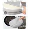 Baby Changing Pad with Waterproof & Wipe-Clean, Non-Slip Foldable PU