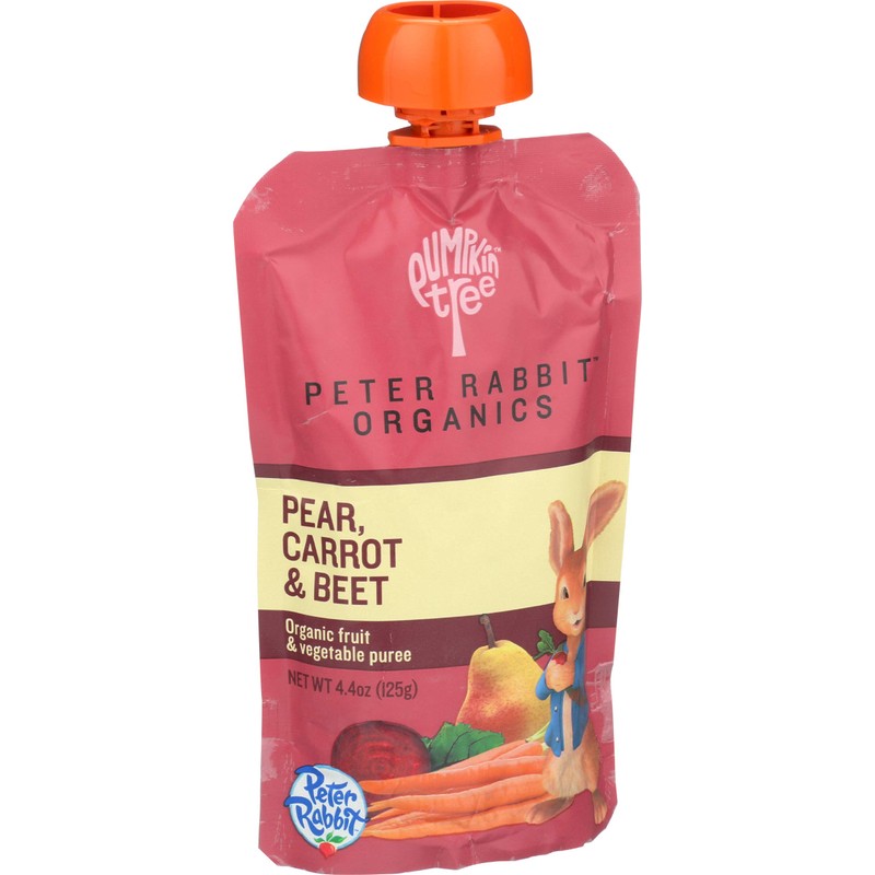 Peter Rabbit Organics Puree Beet Carrot Pear, 4.40 oz