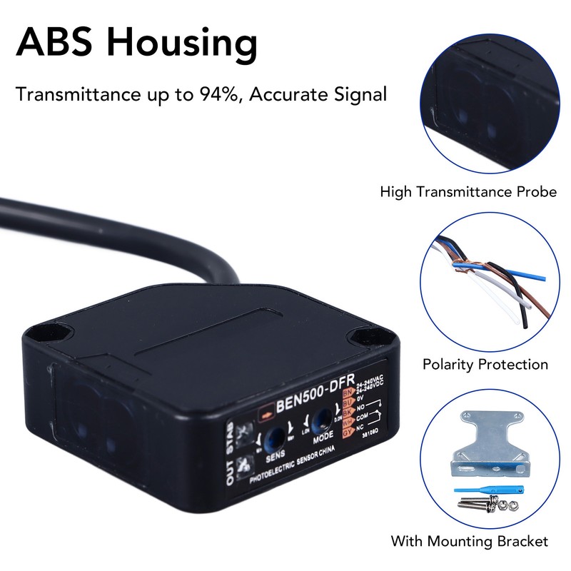 Photoelectric Switch Relay Output Diffuse Reflection Light Control Optoelectronic Sensor