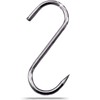 XXL Butcher Hooks, Stainless Steel, Butcher Quality, 140 mm, Pack