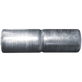 Jake Sales Chain Link Fence TOP RAIL SLEEVE: 1-7/8" X 6" Chain link Fence Galvanized Top Rail Sleeve. Each