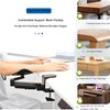 Adjustable Arm Rest for Desk Ergonomic Extendable Armrest Pad Rotating