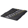FLZOSPER 22-Piece Flex-Head Ratcheting Wrench Set，Metric & SAE Chrome Vanadium