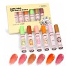 Set De 6 Brillos Labiales Hidratantes Con Acabado Espejo