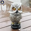 Ugold Solar Powered Owl with Motion Detection, Silent Mode, Flashing