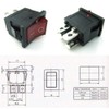CESS Hull Shape Snap-in KCD1-104 4 Pin ON-Off Switch with
