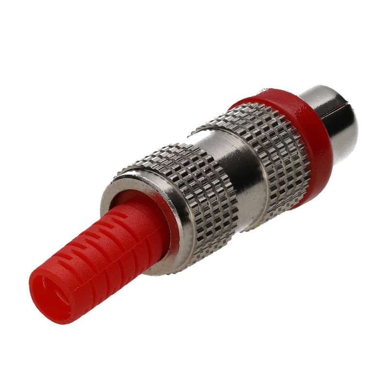 kenable Phono RCA Inline Female Socket Audio Cable Solder Terminal