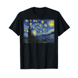 Screaming Cockatiel Birb Memes Bird Parrot Starry Night T-Shirt