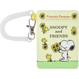 Snoopy 0382 Coiled Pass Case, Women's, yellow (SPIK-206)