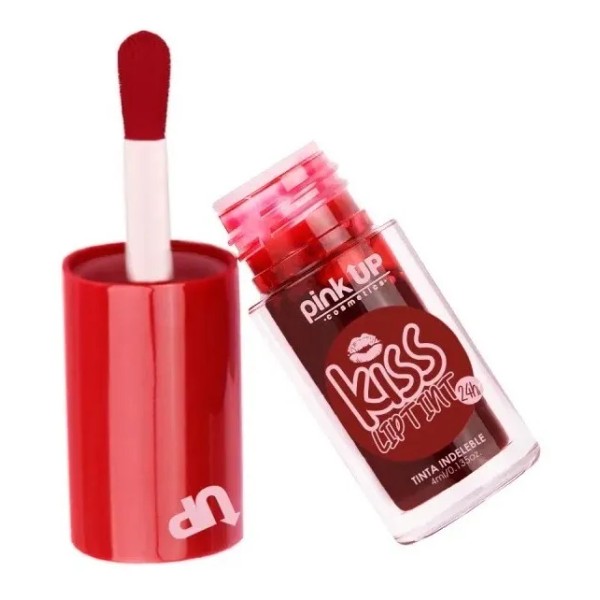Tinta Indeleble Para Labios Kiss Lip Tint Pink Up Tono