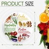 Viynran Portion Control Plate - 10 Inch Melamine Dinner Plate