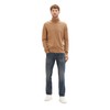 Tom Tailor Men's Marvin Straight Jeans, 10281 - Mid Stone
