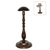 Owlgift Tabletop Hat Stand Vintage Style Dome Shaped Bronze Metal