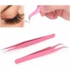 Dbmb 2 Piezas De Pinzas Para Extensiones De Pestañas Mink