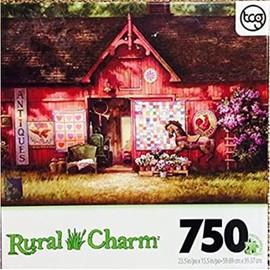 TCG Rural Charm 750 Piece Puzzle-Antique Barn