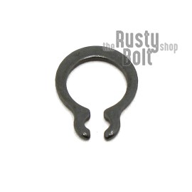 The Rusty Bolt Shop 5mm, External Circlip, Carbon Steel, Retaining Snap Ring, Outer, Retainer, Clip - 1