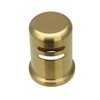 Akicon Brushed Gold Brass Finish Kitchen Dishwasher Air Gap Cap,