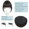 Clip In Bangs 100% Human Hair Bangs Clip In Hair