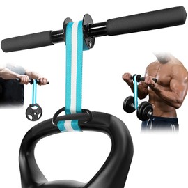 Wrist Forearm Roller Strengthener Exerciser：Forearm Blaster Forearm Roller Grip Strength Training with Anti-Slip Handles