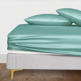 Linenwalas 100% Natural Bamboo Only Fitted Sheet With Secure Elastic Deep Pocket - Softest Cool Bedding Perfect for Skincare -(Superking, White)