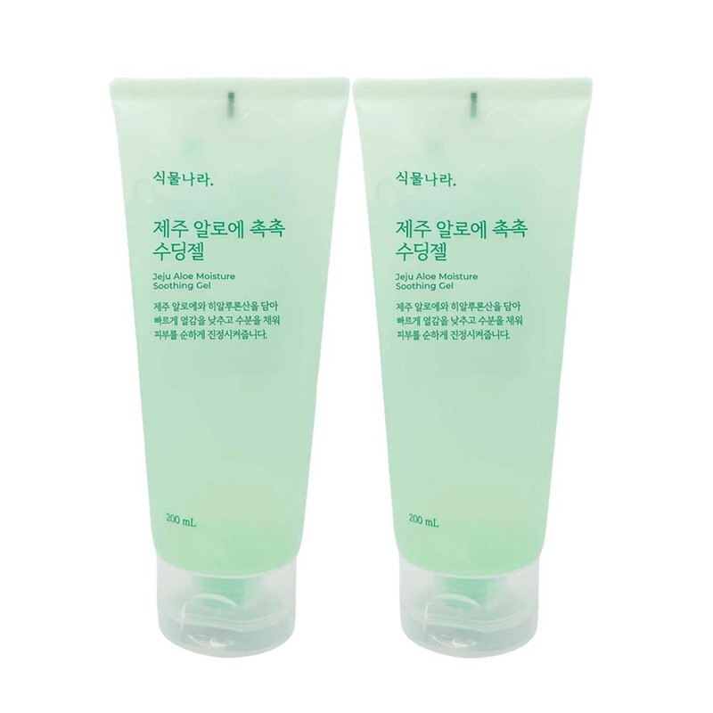 Botanara Jeju Aloe Moist Soothing Gel 200ml x 4 Moisture