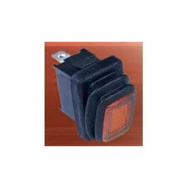 KRE2ALA2RBB, Switch Rocker ON Off SPST Quick Connect Rocker 16A 250VAC 28VDC 372.85VA 100000Cycles (10 Items)