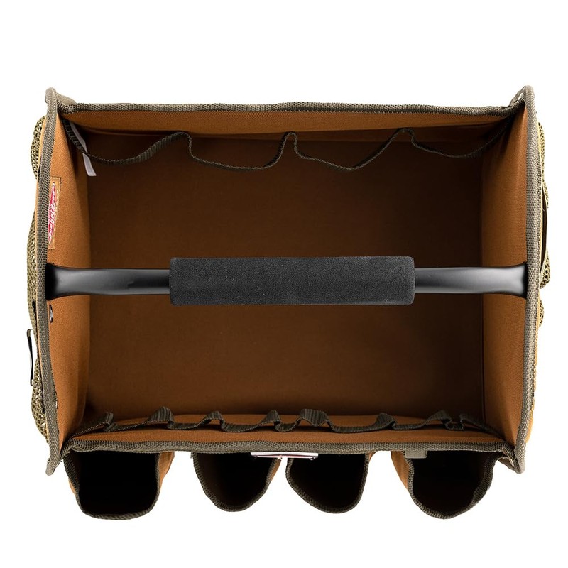 Bucket Boss Gatemouth Tool Tote in Brown, 70012, 11 liters