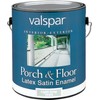 Valspar 1533 Porch and Floor Latex Satin Enamel, 1-Gallon, Light