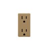 Leviton Renu 15-Amp Tamper Resistant Receptacle Color Change Kit, RKR15-WC,