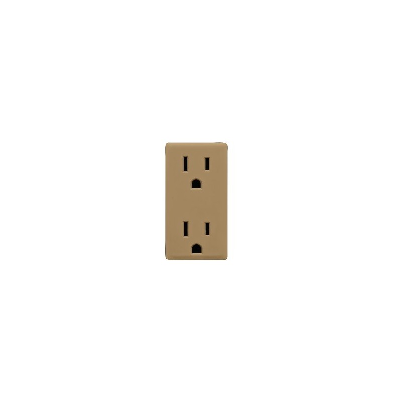 Leviton Renu 15-Amp Tamper Resistant Receptacle Color Change Kit, RKR15-WC,