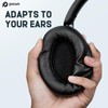 Picun NC60 Wireless Headphones, -48dB Active Noise Cancellation, 130H Playtime,