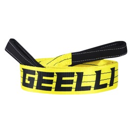 GEELLI 3" x 8ft Tree Saver Strap, 30,000 Pound Capacity Tow Straps Heavy Duty with Loops Recovery Strap for Truck, Winch, Emergency Off-Road