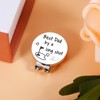 Best Dad by a Long Shot Hat Clip - Fathers