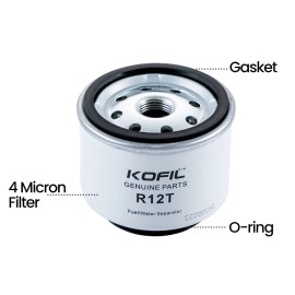 KOFIL (6X)-R12T Fuel Filter for Marine Engine Replacement New USA