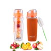willceal Fruit Infuser Water Bottle 32oz Durable, Large - BPA