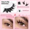 Lash Clusters Fluffy 144pcs D Curl 8-18mm Natural Lash Clusters