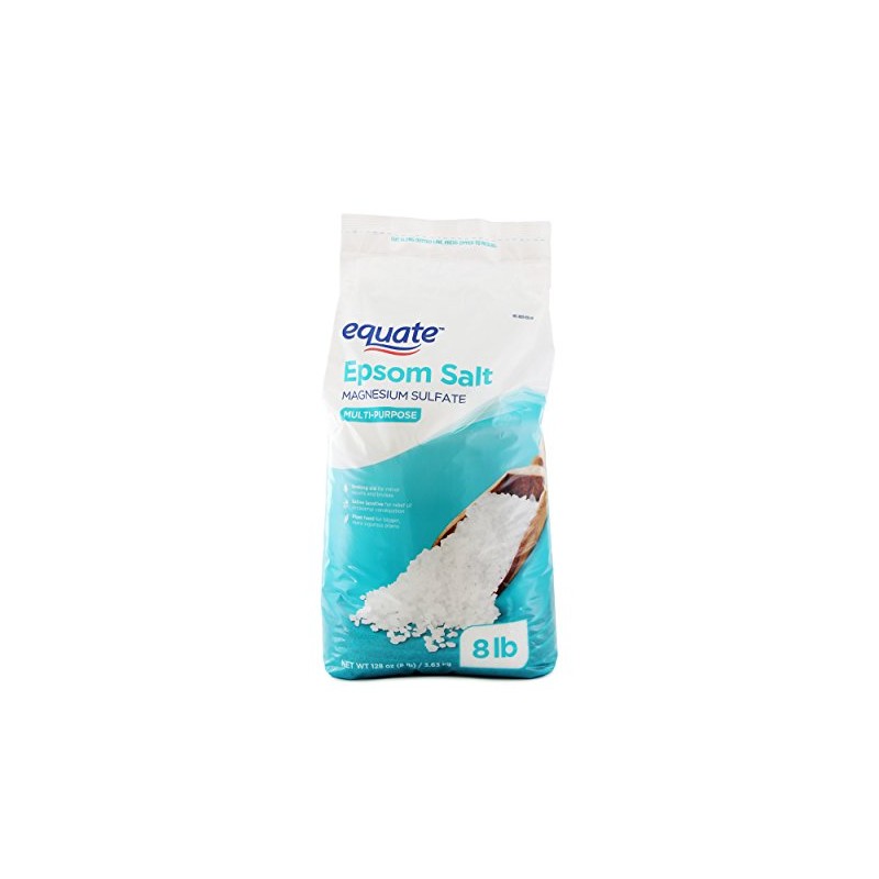 Epsom Salt 8 lbs. Magnesium Sulfate USP Multi-Purpose - Resealable