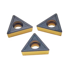 GREAT WALL TCMT21.51 Carbide Insert Cutter TCMT110204-PM CVD Coated Turning Inserts Grade of GW3025 for Steel Semi-Finishing Turning Cutting,10pcs