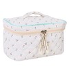 Cotton Makeup Bag, Large Capacity Travel Cosmetic Bag Multi-Functional Travel