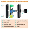 Dimmer Switch for LED Lamps, 220-240VAC/50Hz LED Cord Dimmer, LED
