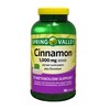 Spring Valley Cinnamon 1000mg- Plus Chromium 180ct (Pack of 1),