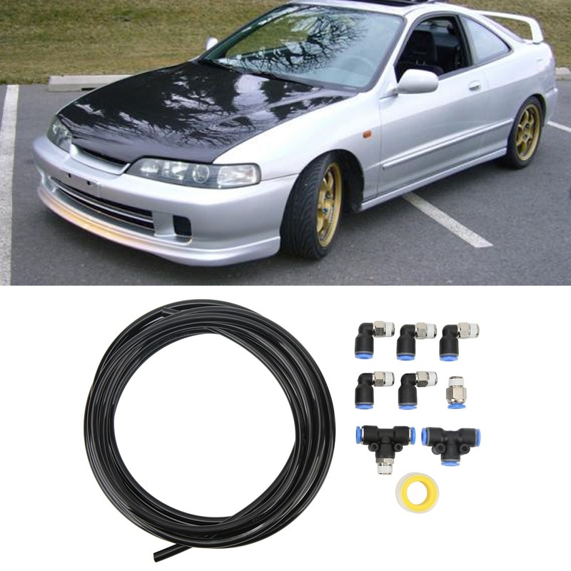 Vacuum Fitting Kit Push to Connect Fittings for Turbocharged Vehicles