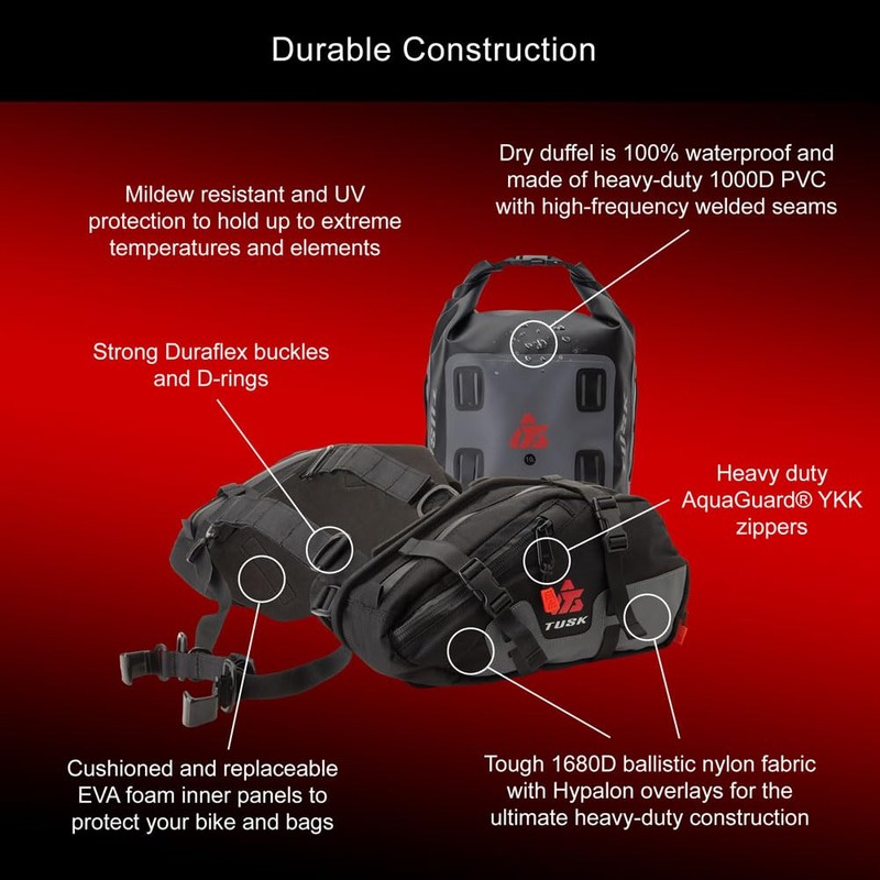 TUSK Traverse Pannier Bags Base System