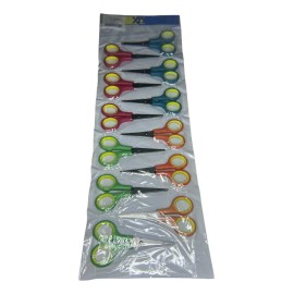 Tijera Escolar Economica Mayoreo 12 Piezas