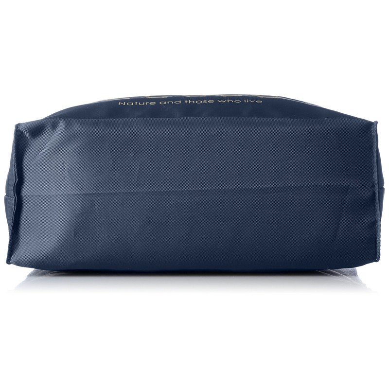 WHOLLY 3L13-01 Shopping Bag, Square, A4 Compatible, navy