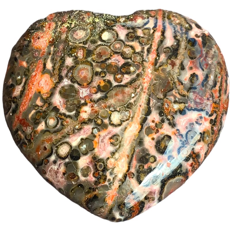 Steinfixx® - Large Gemstone Heart, Healing Stone, Lucky Stone, Chakra